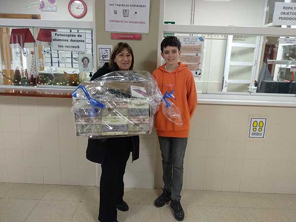banco de alimentos IES Nueve Valles
